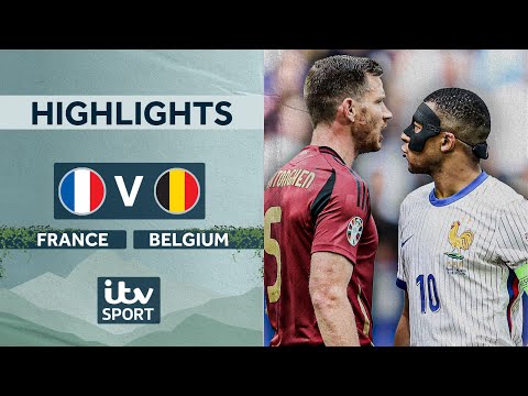 HIGHLIGHTS - France v Belgium | #EURO2024 | ITV Sport