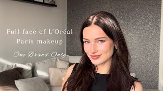 Full face of L’Oréal Paris // Easy & affordable spring look