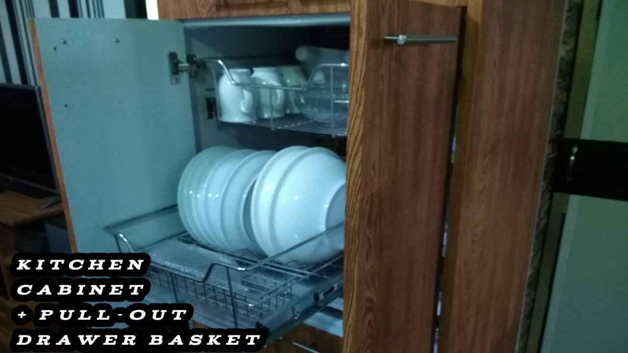 DIY Pull-Out Basket For The Kitchen – Mounted In Minutes!