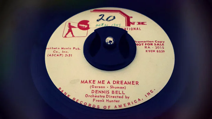 Dennis Bell - Make Me A Dreamer (1959)