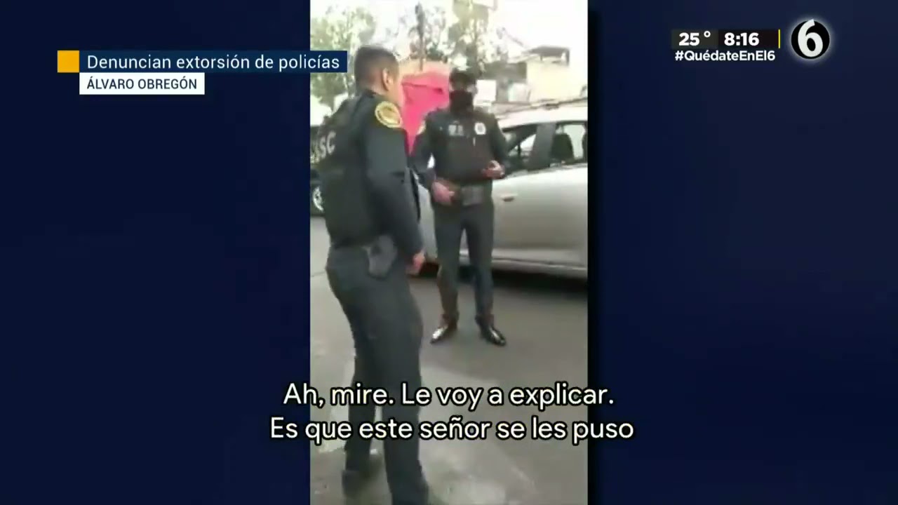 Captan presunta extorsión de policías
