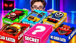 Do Not Open Car Eater Vs Choo Choo Mystery Boxes At 3 Am Monstro Box