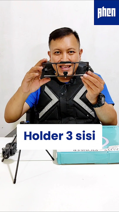 Buat pasang 3 item sekaligus: lighting, holder hp, kamera, mikrofon, dll. Holder 3 sisi