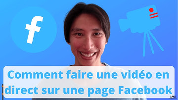 Tuto : Comment faire pour créer une vidéo en direct / live sur une page Facebook ?📹🔴