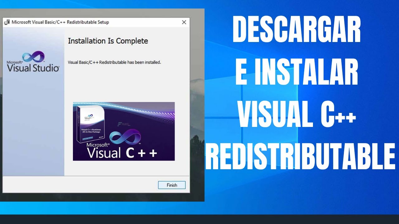 Descargar e Instalar Visual C++ Redistributable (2026) Soluciona ...