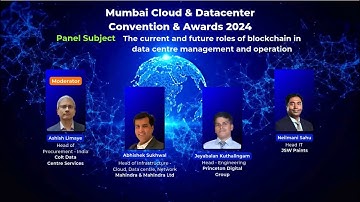 Panel Discussion: The current and future roles of blockchain in data centre management and operation