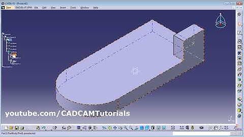 CATIA Tutorials for Beginners - 4 | CATIA V5 Part Design Basics Tutorial