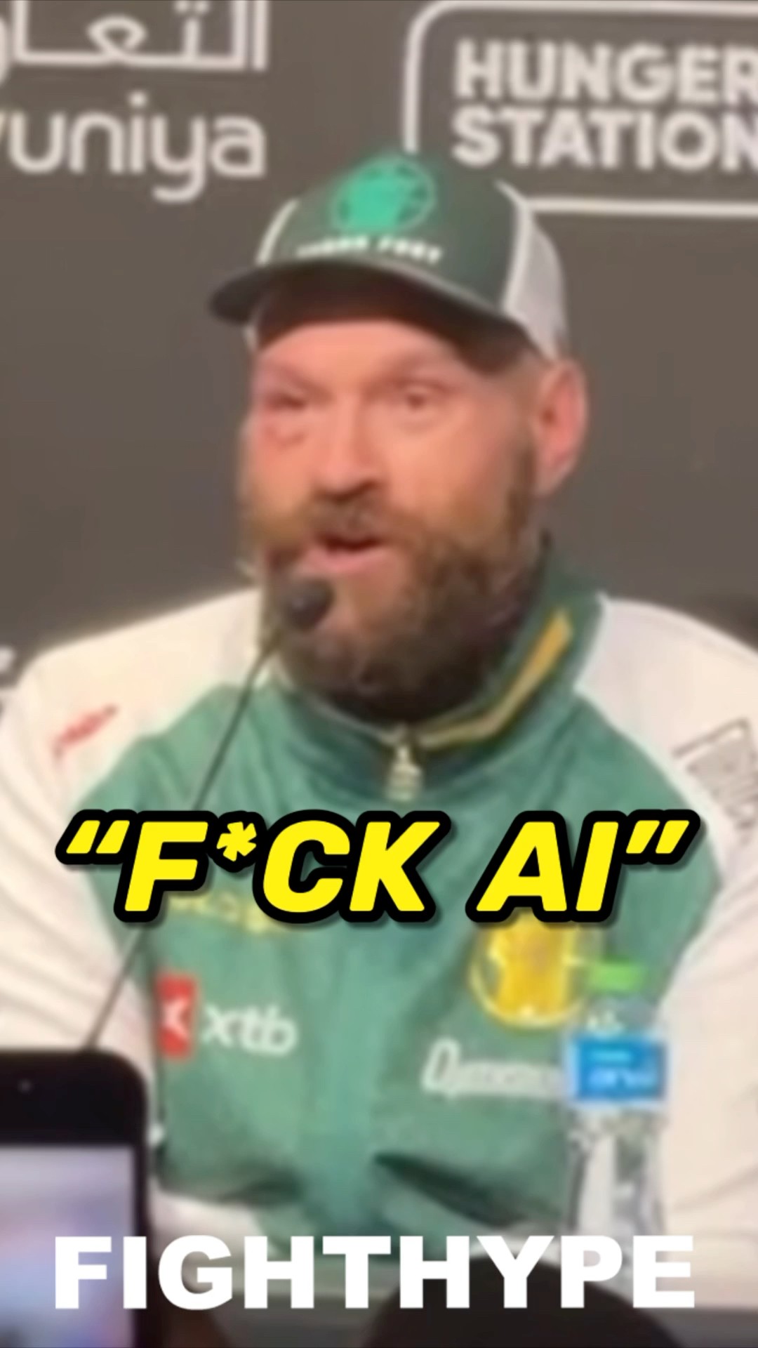 “F*CK AI COMPUTERS” - Tyson Fury REACTS to AI Judge scoring LOSS to Usyk 118-112 in REMATCH