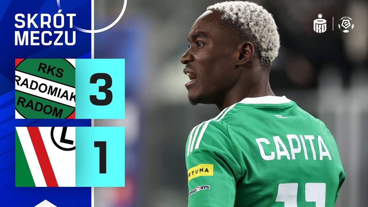 Radomiak - Legia | SKRÓT | CAPITAlna sobota w Radomiu! | Ekstraklasa 2024/25 | 22. kolejka
