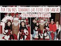 Nos tomamos las fotos con santa (la reacción de las niñas al ver a papael)+ terminando compras🎄❤️