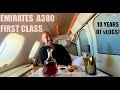 Emirates first class suite a380  10 years of trip reports