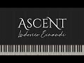 Ascent  ludovico einaudi piano tutorial