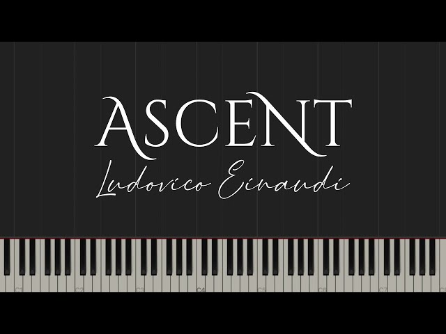 Ascent - Ludovico Einaudi (Piano Tutorial) class=