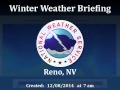 Significant Precipitation for the Sierra and Western Nevada
