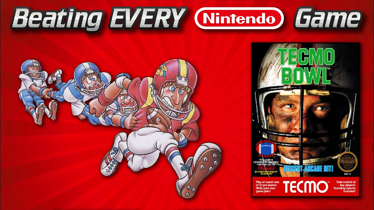Прохождение ВСЕХ игр Nintendo: Tecmo Bowl