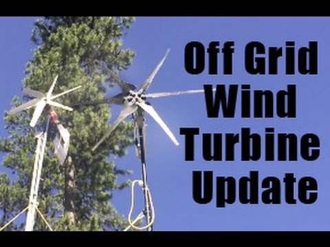 Off Grid Wind Turbine Update - YouTube