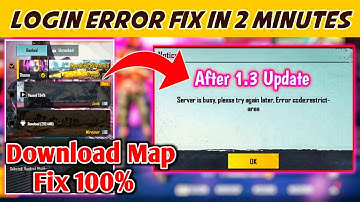 After 1.3.0 Update PUBG Maps, RESOURCES Download Fix without VPN | Network Error Fix