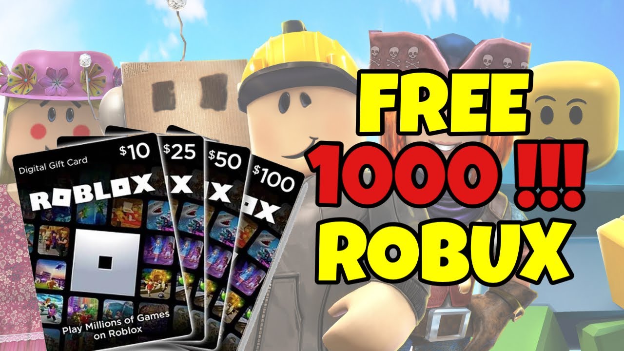 🔴Giving Away 1000 Robux to Every Viewer LIVE! (Roblox Free Robux) Robux