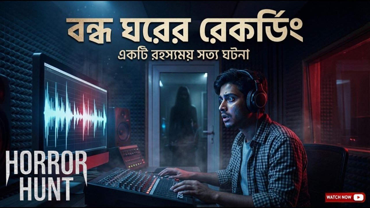 বন্ধ ঘরের রেকর্ডিং || শব্দের ভেতরের ভয়ংকর রহস্য || Horror Hunt