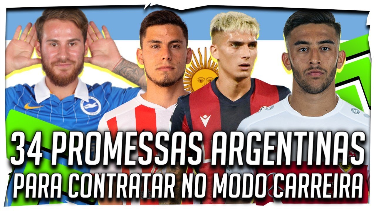 MELHORES PROMESSAS *ARGENTINAS* do FIFA 21! 🇦🇷 