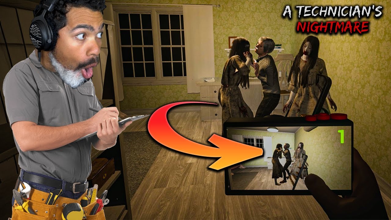 Dom Gets Hired as an AC Repairman BUT THE HOUSE IS HAUNTED BY VIOLENT DEMONS... (hilarious 😂)
