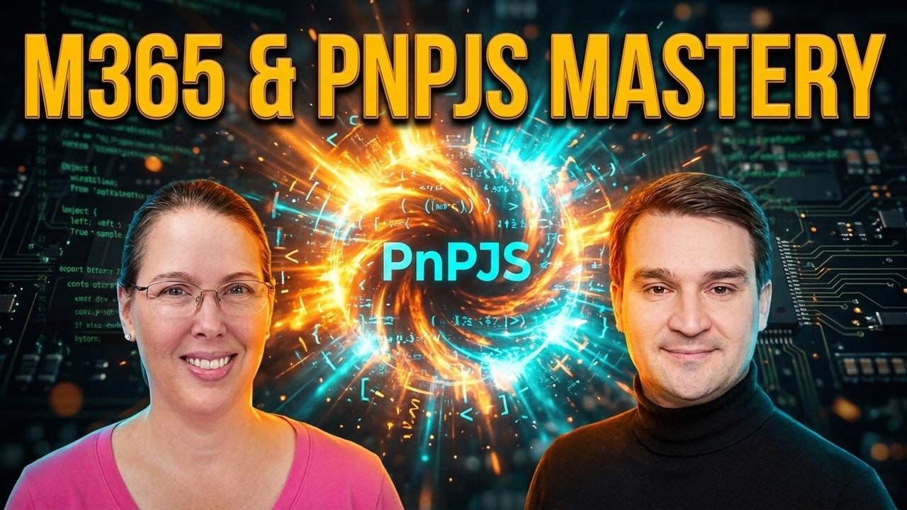 Building Modern Microsoft 365 Solutions with SharePoint Framework, Microsoft Graph, PnPjs & Great...