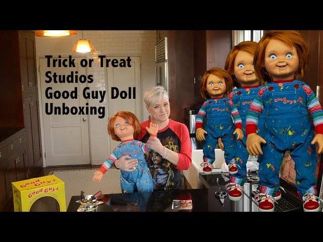 UNBOXING Good Guy Doll - Trick or Treat Studios (Boneco do CHUCKY)