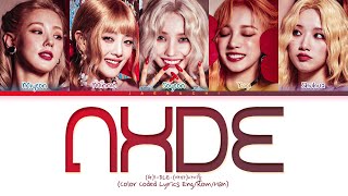 Download Mp3 I DLE Nxde Lyrics 아이들 Nxde 가사