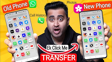 Purane Phone Se New Phone Me Data Transfer Kaise Kare - One Click | Transfer Data Android to iPhone