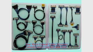 Learn More About Custom-Built 120 Pin Micro Coaxial Cable Mexico Manufacturer Contract Engineered Ex