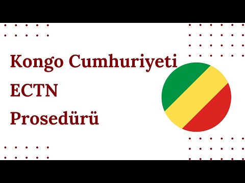 Kongo Cumhuriyeti ECTN Sertifikası ECTN