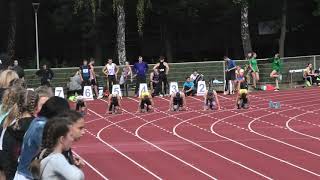 100m M bieg 2 - Poznań 20210904