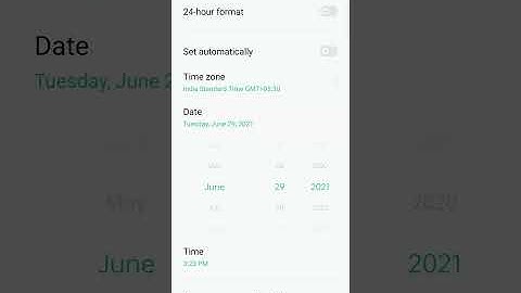 How to change time to 24 format in oppo a52