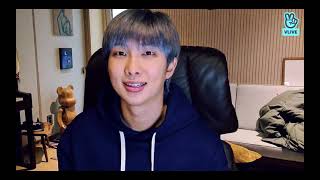 [ENG SUB] BTS RM Vlive “210119 RM 'I'm a bit late, right” [All Subs]