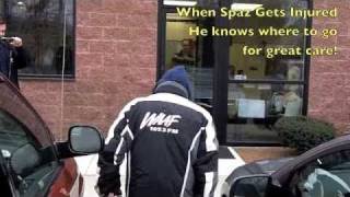 Spaz From Waaf Visits All-Access Physical Therapy And Fitness Academy