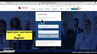 Obtaining Gurobi Academic License