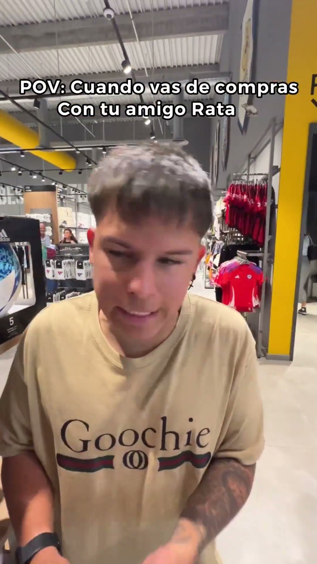 POV: Cuando Vas De Compras Con Tu Amigo Rata ??? Paul Ferrer #Short