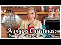 A 1950s christmas lets put up my aluminum christmas tree
