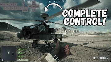 SIMPLE Beginner HELICOPTER Control Guide | Battlefield 6 (Mouse & Keyboard)