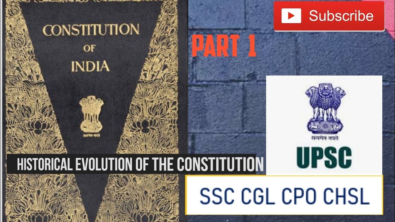 indian polity for all exam ssc cgl upsc historical evolution of the ...