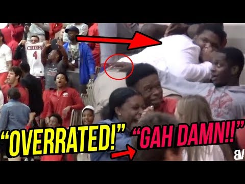 Crowd Goes From OVERRATED Chants To SHOOK After USchool DOMINATES! Final 2 Minute COMEBACK!!??