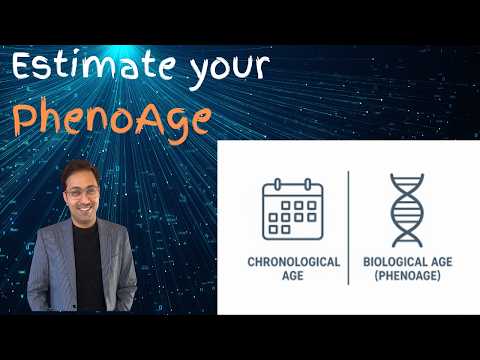 Estimating your biological age using routine blood test results