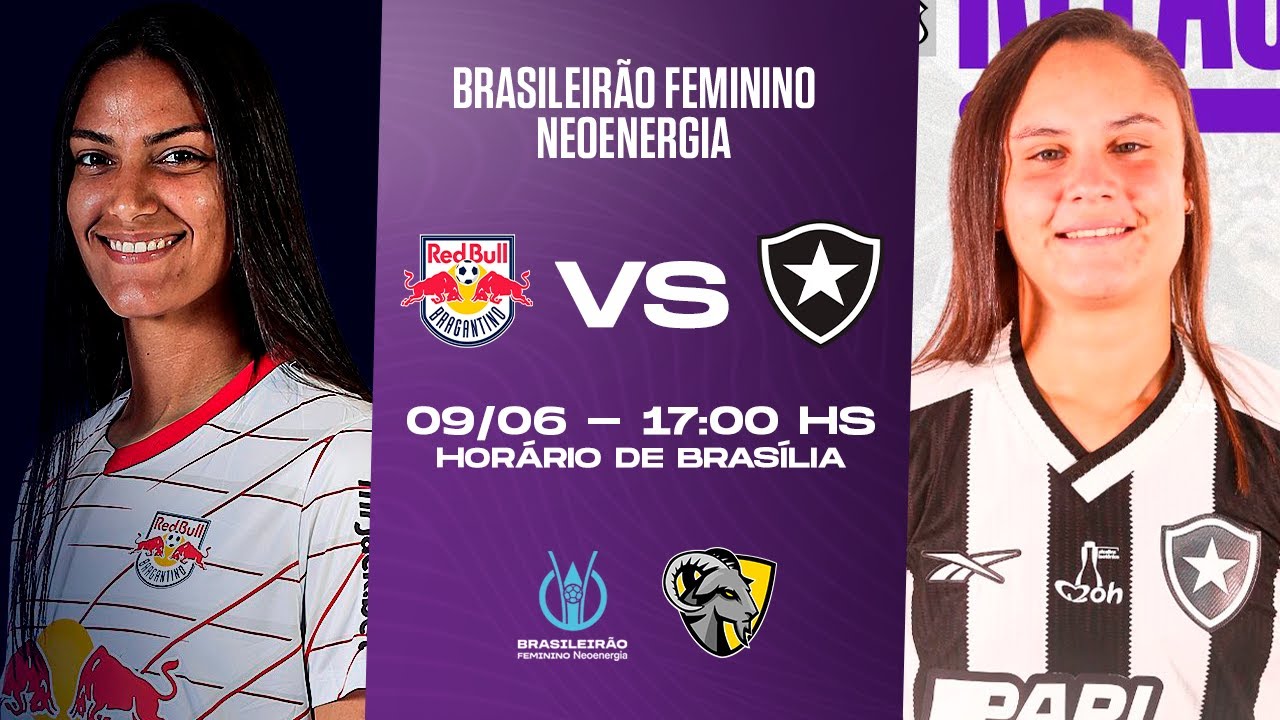 RED BULL BRAGANTINO X BOTAFOGO | BRASILEIRÃO FEMININO | AO VIVO E COM ...