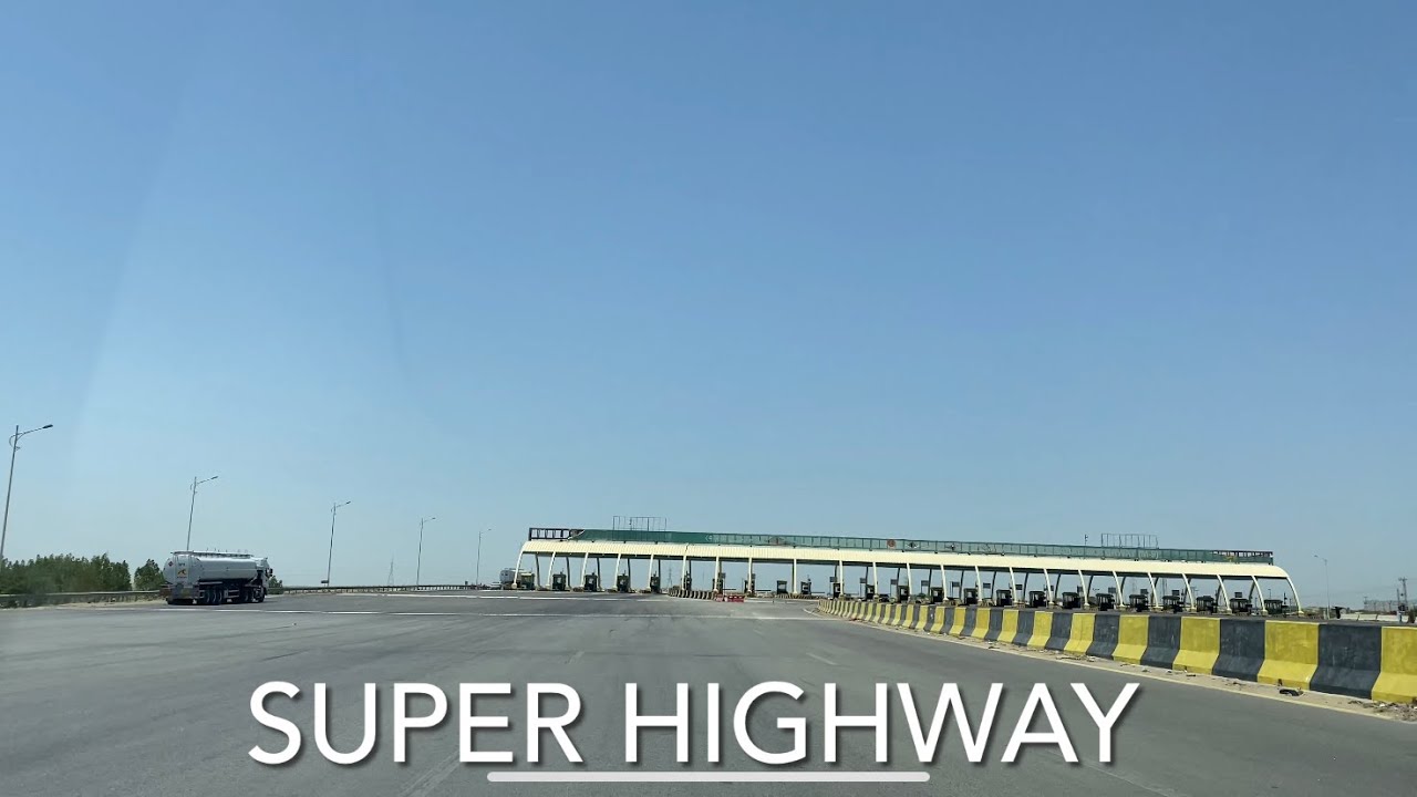 Traveling on Super Highway Hyderabad to Karachi Pakistan YouTube