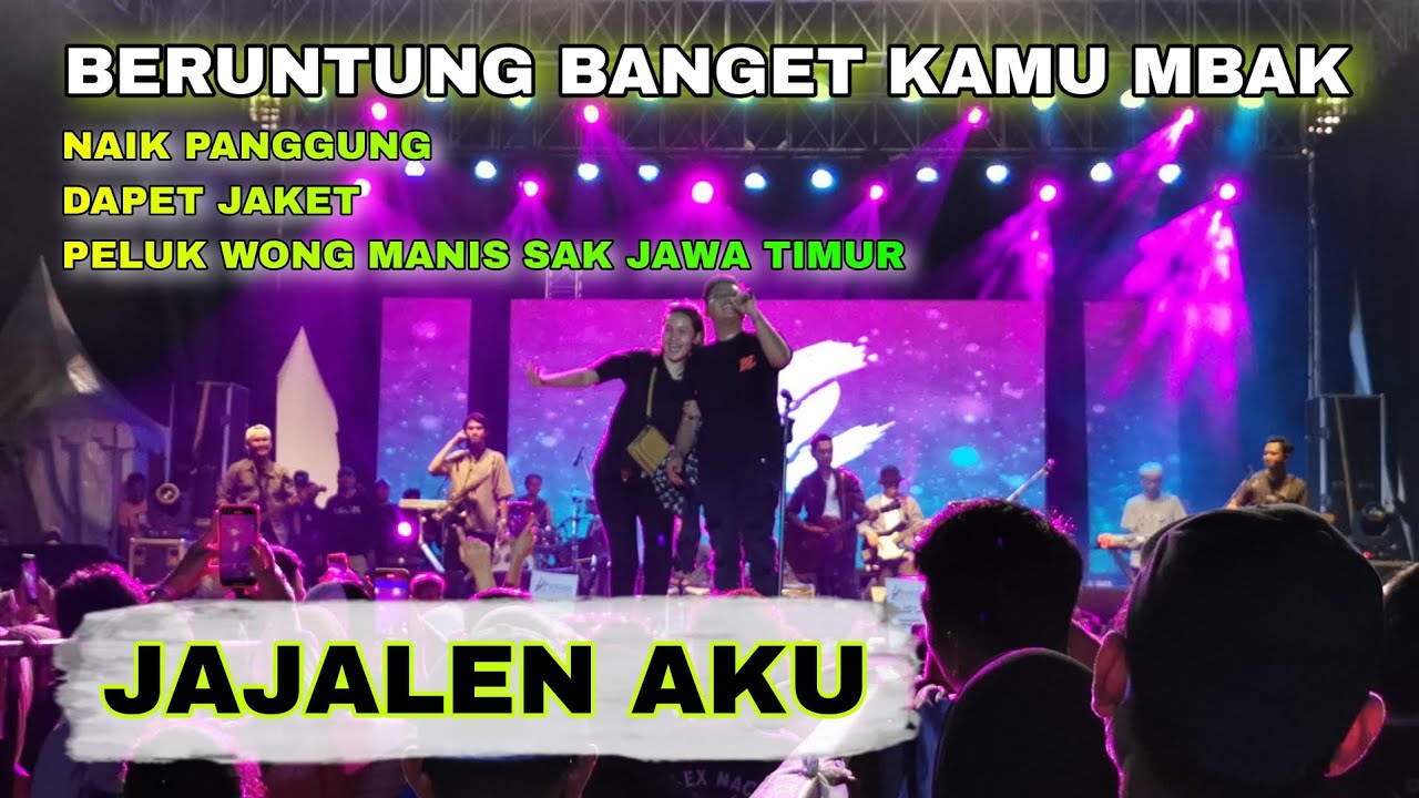 DENNY CAKNAN JAJALEN AKU LIVE KONSER GAYENG FEST PATI MARET 2023‼️MBAK NYA SUENEENGG POOLLLL
