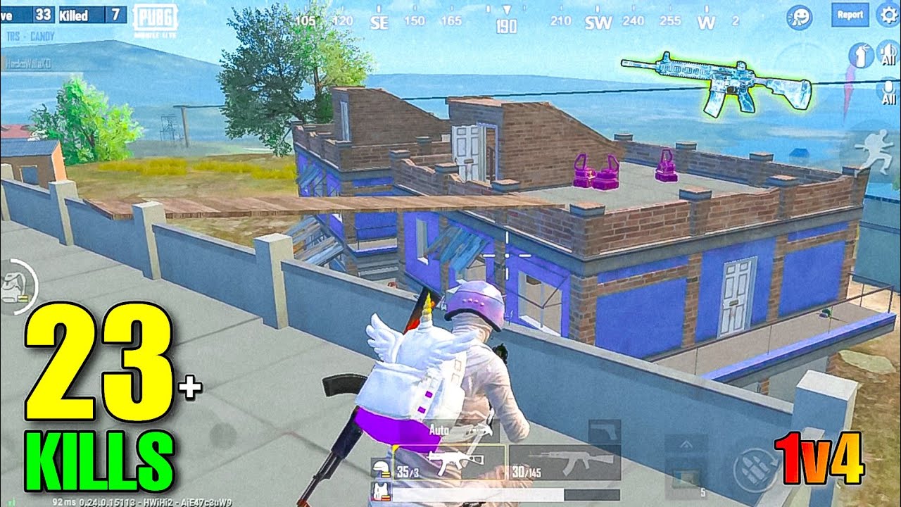 🔥23 kills solo vs squad rush gameplay | Pubg mobile lite - INSANE LION ...