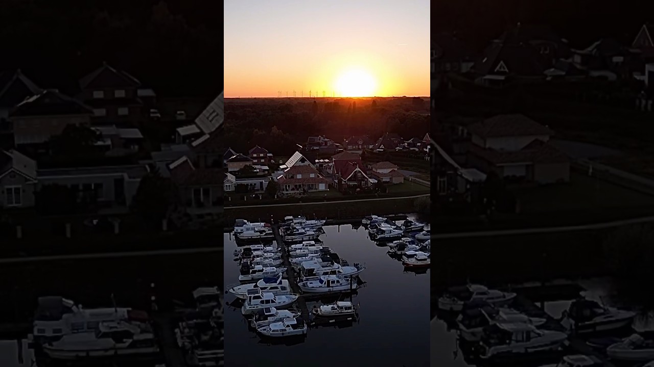 Atardecer en Emsland, Alemania 🇩🇪 