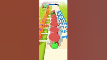 level 218 number run walkthrough gameplay android iOS #shorts #gaming #numberrun3d