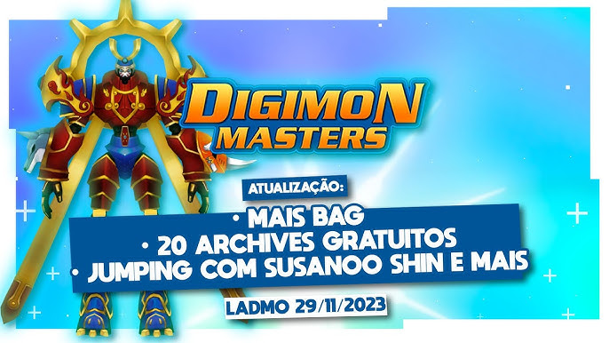 Atualização KDMO 17/08/2022 - Novo sistema de sorte, Digimons e
