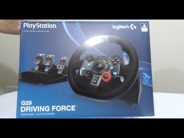 Volante c/ Pedais Logitech G29 Driving Force - PS4, PS3 e PC - Game Games -  Loja de Games Online